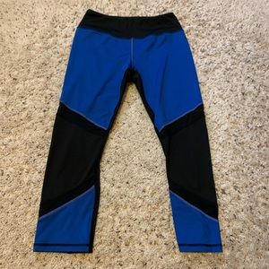 Kyodan Blue/Black Color Block Women’s Leggings